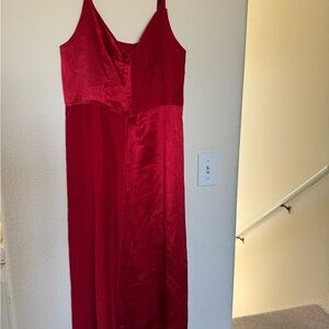 Zara Vibrant Red Textured Top